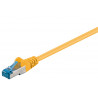 S/FTP Cat6a patch cable 2m 500MHz Deltacertified LSZH yellow