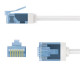 Ultra-Flexible CAT 6A Patch Cable, Slim, U/UTP, white (7.5m)