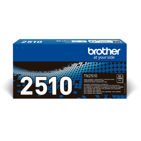 Brother Toner TN2510, svart (1200 sidor)