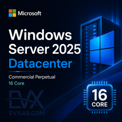 Windows Server 2025 Datacenter Commercial Perpetual 16 Core