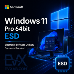 Windows 11 Pro - Licens - 1 licens - ESD - Nationell återförsäljning, 64-bit - Alla språk