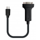 USB-C till seriell kabel (RS-232)