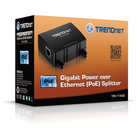 TRENDNET PoE-splitter Gigabit TPE-114GS 