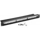 19" Patchpanel (Inkl. 24 x CAT6 Keystone)