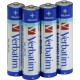 Verbatim 4-pack AAA-batterier 