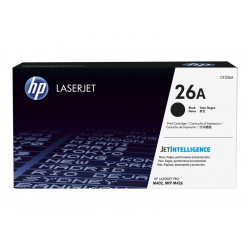 HP 26A svart original LaserJet-tonerkassett