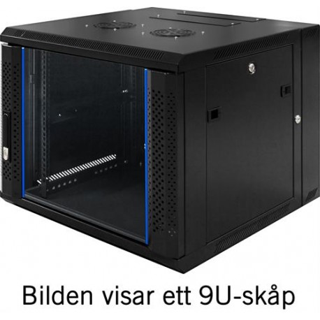 TOTEN 19" väggskåp (15U)