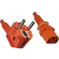 Apparatkabel C13 Orange 1,8 m