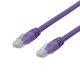 Cat6a U/UTP patchkabel 1m (Lila)