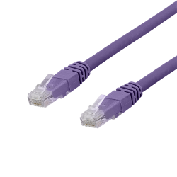 Cat6a U/UTP patchkabel 1m (Lila)