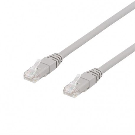 Cat6a U/UTP patchkabel 0,5m (Vit)