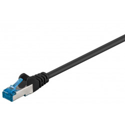 CAT 6a 0,5m patchkabel (Vit, S/FTP, PiMF)