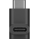 USB-C Vinkeladapter (Svart)