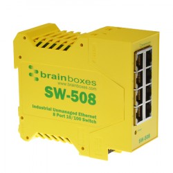 Brainboxes Ethernet 8-ports Switch