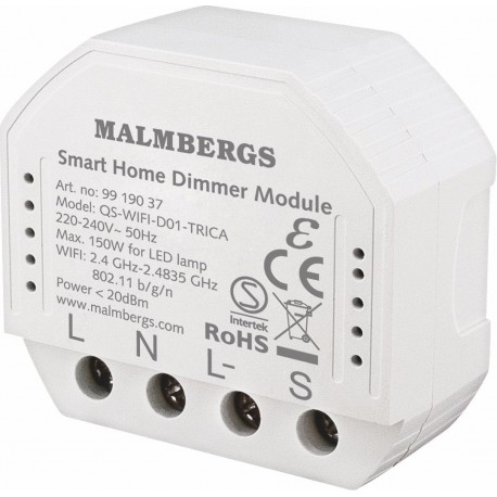 Malmbergs Smart Home WiFi Dosdimmer