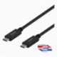 USB-C till USB-C kabel, 0.5m (USB 3.1 Gen 2)