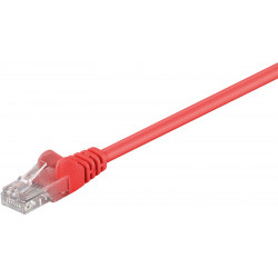 U/UTP CAT6 0.4M Red LSZH