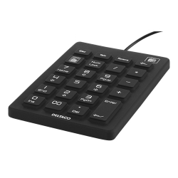 Numeriskt tangentbord i silikon (Svart, IP68)
