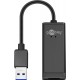 USB 3.0 gigabit Ethernet network converter to connect a PC/MAC with USB port to an Ethernet network
