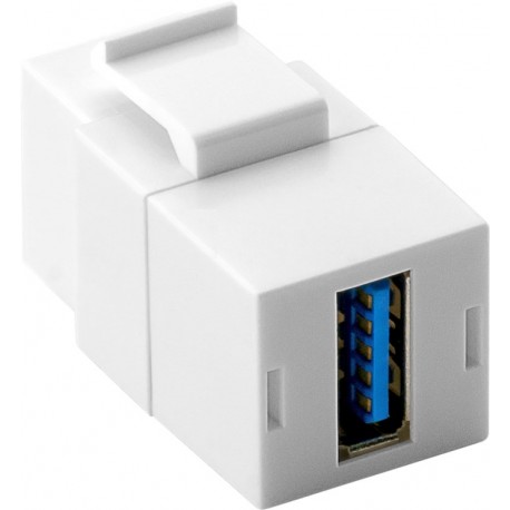 KeyStone USB module 18.3 mm width, 2 USB 3.0 female (Type A)