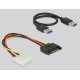 Delock Riser Card M.2 Key B+M to PCI Express x16 with 30 cm USB cable