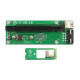 Delock Riser Card M.2 Key B+M to PCI Express x16 with 30 cm USB cable