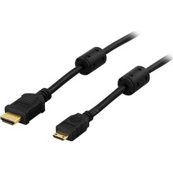 HDMI-kabel (hane till mini hane), 2 m