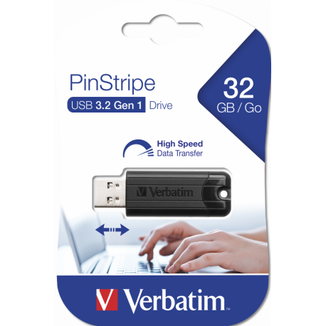 Verbatim USB 2.0 Store-N-Go PinStripe 32GB