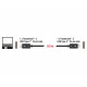 Delock Thunderbolt3 USB-C™-kabel 0.5m (40 Gb/s)