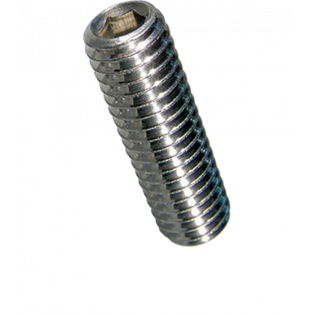 Stoppskruv med sexkanthål (M3) 10-pack, rostfritt stål