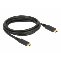 USB 3.1 Gen 1 (5 Gbps) kabel Type-C till Type-C, 2m, PD 5A