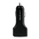 Billaddare 12-24V med 3 x USB-portar 4.8A