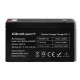 Qoltec AGM batteri, 6V/7.2Ah