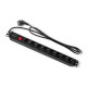 Qoltec Power strip for RACK 1U (16A , PDU, 8xSCHUKO, 2m)