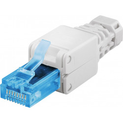 Tool-free RJ45 network connector