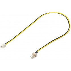 PC power cable/adapter, 3-pin to 2-pin