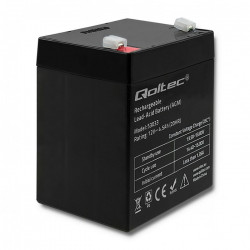 Qoltech AGM-batteri 12V 4.5Ah