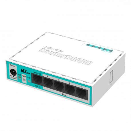 MikroTik hEX Lite Router (RB750r2)