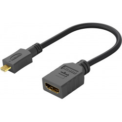 Micro HDMI till HDMI-adapter