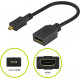 Micro HDMI till HDMI-adapter