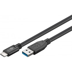 Sync & Charge Super Speed USB-C™ to USB A 3.0 charging cable USB 3.0 male (type A)  USB-C™ male