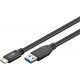 Sync & Charge Super Speed USB-C™ to USB A 3.0 charging cable USB 3.0 male (type A)  USB-C™ male