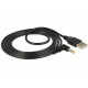 USB kontakt till DC 4.0 x 1.7 mm