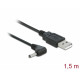 USB kontakt till DC 3,5 x 1,35 mm