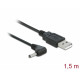 USB kontakt till DC 3.5 x 1.35 mm