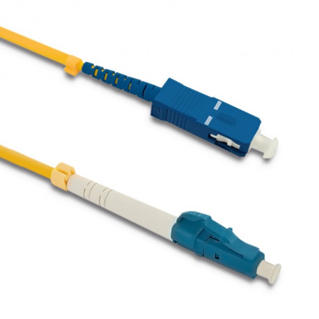 Fiberoptisk patchkabel LC/UPC,SC/UPC 0.5m