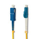 Fiberoptisk patchkabel LC/UPC,SC/UPC 0.5m