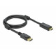 Delock Active DisplayPort 1.2 to HDMI Cable 4K 60 Hz 1 m