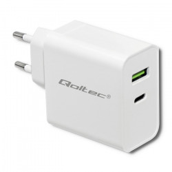 Qoltec Charger 45W PD (5-20V), Black