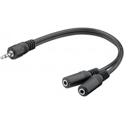 3.5 mm Audio Y Cable Adapter